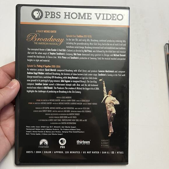 Broadway The American Musical B'Way PBS Home Video 3 DVD Box Set - Picture 4 of 16